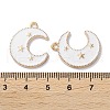 Alloy Enamel Pendants ENAM-O001-11J-G-3