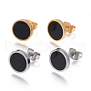 304 Stainless Steel Stud Earrings EJEW-L230-06-1