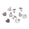 304 Stainless Steel Stud Earring Findings STAS-I183-07B-07P-1