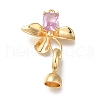 Brass Fold Over Clasp KK-H480-21G-1