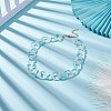 Opal & Glass Seed Braded Ring Wrap Beaded Necklaces for Women NJEW-JN03946-2