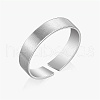 Stainless Steel Open Cuff Ring GK9650-4-1