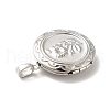 Rack Plating Brass Locket Pendants KK-I688-01P-3