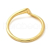 Rack Plating Brass Plain Band Rings for Women RJEW-C081-03G-3