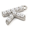 Plastic Imitation Pearl Pendants KK-P230-17P-K-2