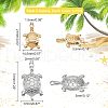 Unicraftale 10Pcs 2 Style 304 Stainless Steel Pendants STAS-UN0031-13-4