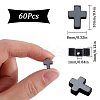 SUNNYCLUE 60Pcs Non-magnetic Synthetic Hematite Beads G-SC0003-02-2