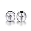 Tarnish Resistant 304 Stainless Steel Beads STAS-F084-14P-2