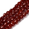 Natural Carnelian(Dyed & Heated) Beads Strands G-C179-A6mm-24-2