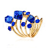 Alloy Rhinestone Multi-layer Rings VU7935-3-1
