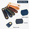 AHADEMAKER 12Pcs 6 Colors Cattlehide Leather Cable Straps AJEW-GA0004-67-4