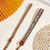 ANATTASOUL 2Pcs 2 Styles Ethnic Style Imitation Leather Adjustable Hat Band AJEW-AN0007-23-7