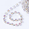 Iron Rhinestone Strass Chains CHC-T002-SS10-02S-1-2