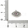 Brass Micro Pave Cubic Zirconia Charms KK-I276-40P-3