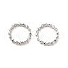 Non-Tarnish 304 Stainless Steel Round Rings STAS-K253-01P-1