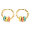 Ion Plating(IP) 304 Stainless Steel Hoop Earrings EJEW-A118-02G-4