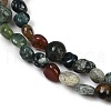 Natural Indian Agate Beads Strands G-Q060-D08-01-4