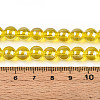 Electroplate Transparent Glass Beads Strands GLAA-T032-T8mm-AB12-A-2