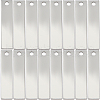 SUNNYCLUE 50Pcs 201 Stainless Steel Rectangle Stamping Blank Tag Pendants STAS-SC0008-72-1