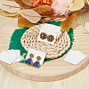 SOFPLATE 300Pcs Paper Jewelry Earring Display Cards with Hanging Hole CDIS-SP0001-05A-4