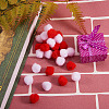 DIY Pom Pom Ball Decoration Making Kits DIY-SZ0001-40B-3