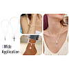 Eco-Friendly Korean Waxed Polyester Braided Adjustable Necklace Makings NJEW-TAC0015-02-18