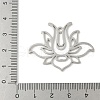 304 Stainless Steel Pendants STAS-V016-19P-3