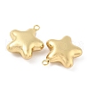Star Brass Pendants KK-M327-08A-G-2