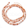 Natural Sunstone Beads Strands G-K305-11-A-2