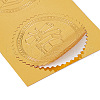 Self Adhesive Gold Foil Embossed Stickers DIY-WH0211-094-4