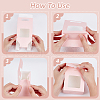 Paper Gift Storage Boxes with Visible Window CON-WH0110-003A-02-4
