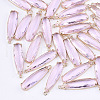 Transparent Glass Pendants GLAA-T007-15E-1