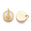 Brass Pendants KK-I656-31G-2