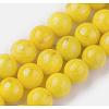 Natural Mashan Jade Beads Strands G-F670-A10-6mm-1