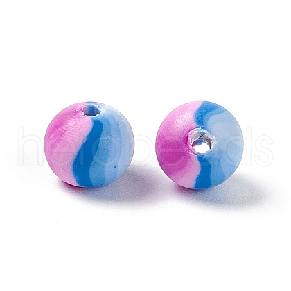 Handmade Polymer Clay Beads X-CLAY-D005-01F-1