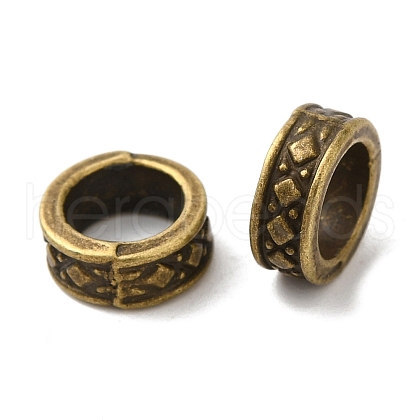Tibetan Style Alloy Beads TIBEP-R304-102AB-LF-1