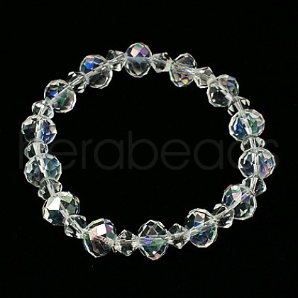 Fashion Stretchy Glass Bracelets BJEW-JB00659-11-1