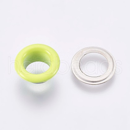 Iron Grommet Eyelet Findings X-IFIN-WH0023-E03-1