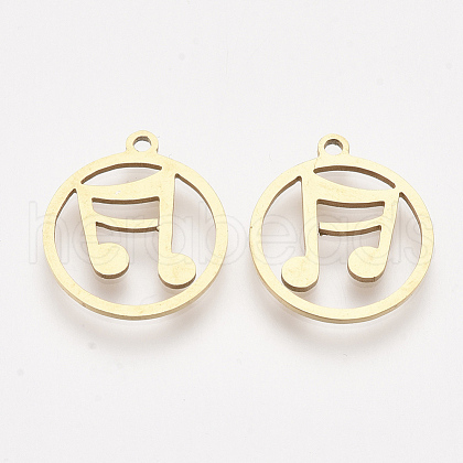201 Stainless Steel Pendants STAS-T044-85G-1