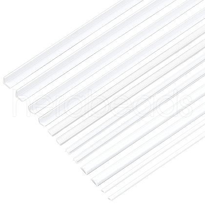 Olycraft 6 Sets 6 Style ABS Plastic Bar Rods DIY-OC0008-25-1