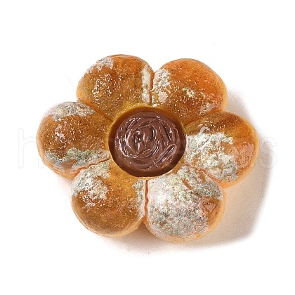 Opaque Resin Imitation Food Decoden Cabochons RESI-S395-02G-1