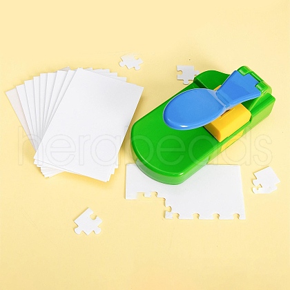 Plastic Puzzle Craft Punch for Scrapbooking & Paper Crafts PW-WG32023-01-1