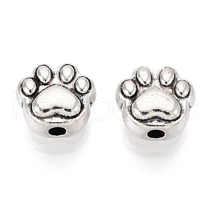 Tibetan Style Alloy Beads TIBE-N013-05AS-1