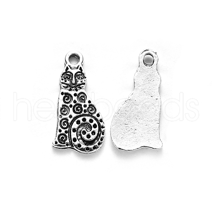 Tibetan Style Alloy Pendants TIBE-S320-179AS-LF-1