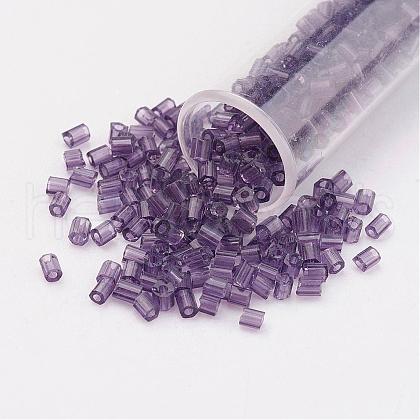 11/0 Two Cut Round Hole Glass Seed Beads SEED-G006-2mm-13-1