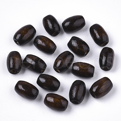 Spray Painted Natural Maple Wood Beads X-CD-TAC0003-01A-1