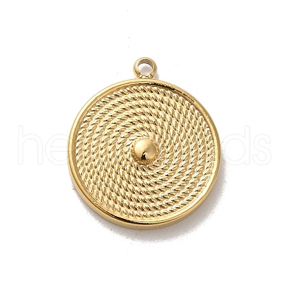 304 Stainless Steel Pendants STAS-B074-01G-1