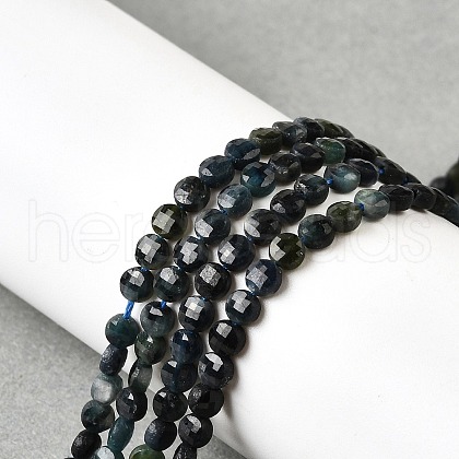Dyed Natural Tourmaline Beads Strands G-C179-A4mm-02-1