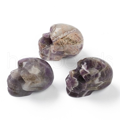 Halloween Natural Amethyst Home Decorations DJEW-K015-19-1