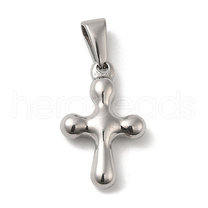 304 Stainless Steel Pendants STAS-M322-14P-1